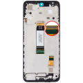 LCD Assembly With Frame Compatible For Xiaomi Redmi 12 / Redmi Note 12R / Poco M6 Pro (Refurbished) (All Colors)